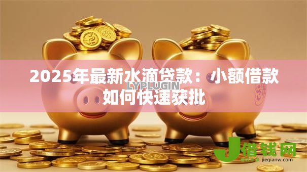 2025年最新水滴贷款:小额借款如何快速获批 2025年最新水滴贷款:小额借款如何快速获批