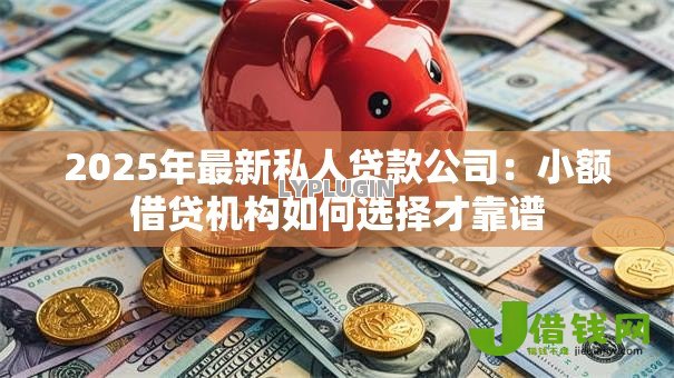 2025年最新私人贷款公司：小额借贷机构如何选择才靠谱
