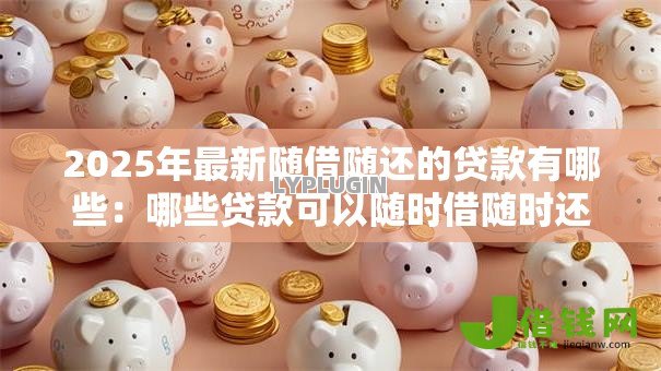 2025年最新随借随还的贷款有哪些：哪些贷款可以随时借随时还