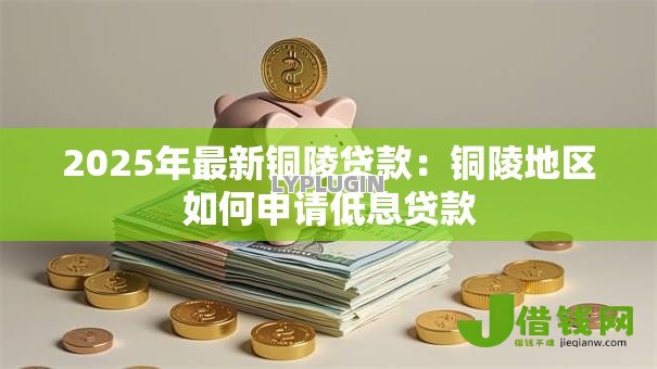 2025年最新铜陵贷款：铜陵地区如何申请低息贷款