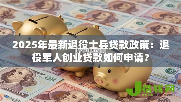 2025年最新退役士兵贷款政策：退役军人创业贷款如何申请？