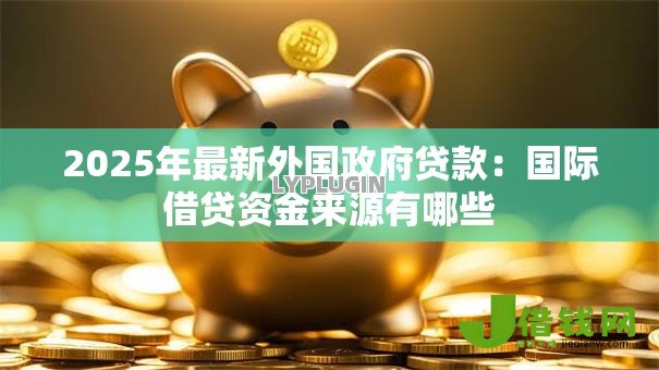 2025年最新外国政府贷款:国际借贷资金来源有哪些 2025年最新外国政府贷款:国际借贷资金来源有哪些