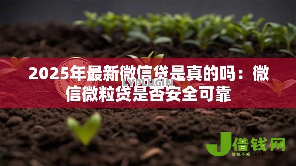 2025年最新微信贷是真的吗:微信微粒贷是否安全可靠 2025年最新微信贷是真的吗:微信微粒贷是否安全可靠