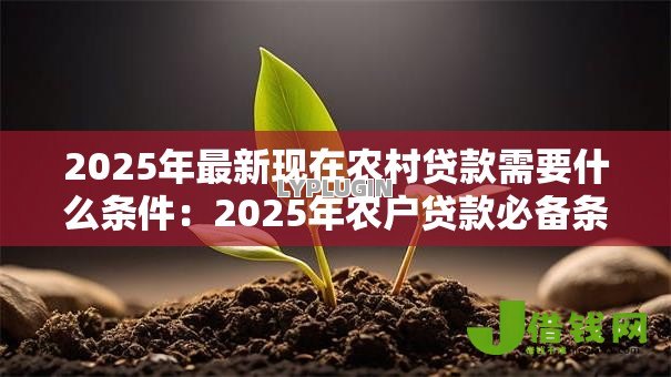 2025年最新现在农村贷款需要什么条件：2025年农户贷款必备条件有哪些
