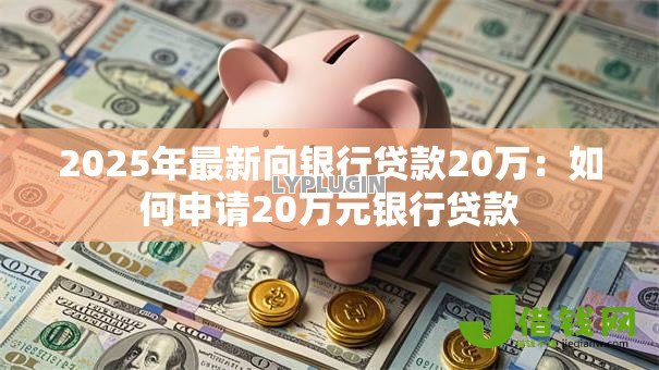 2025年最新向银行贷款20万：如何申请20万元银行贷款