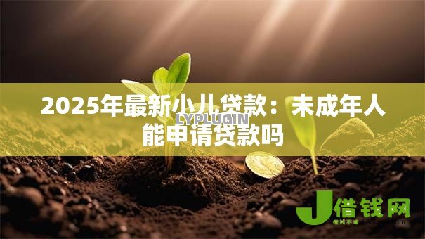 2025年最新小儿贷款:未成年人能申请贷款吗 2025年最新小儿贷款:未成年人能申请贷款吗