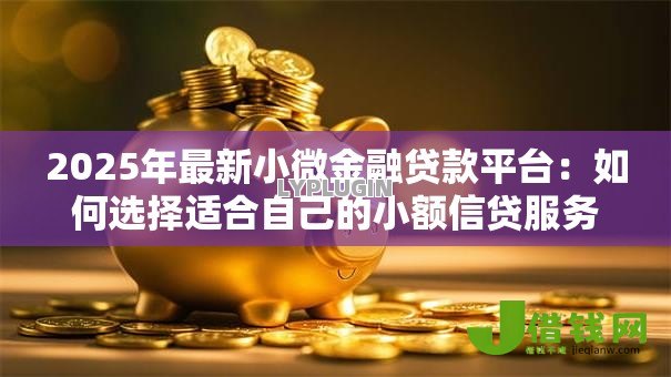 2025年最新小微金融贷款平台：如何选择适合自己的小额信贷服务