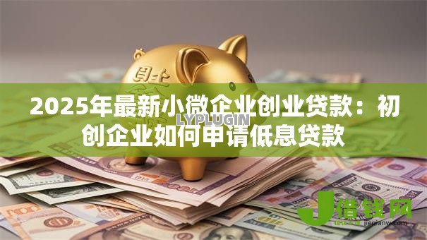 2025年最新小微企业创业贷款:初创企业如何申请低息贷款 2025年最新小微企业创业贷款:初创企业如何申请低息贷款