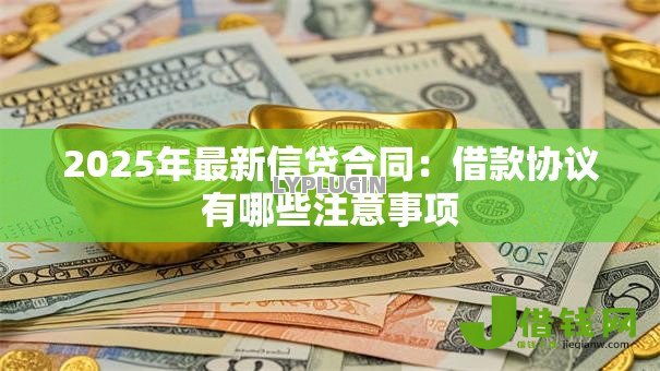 2025年最新信贷合同：借款协议有哪些注意事项