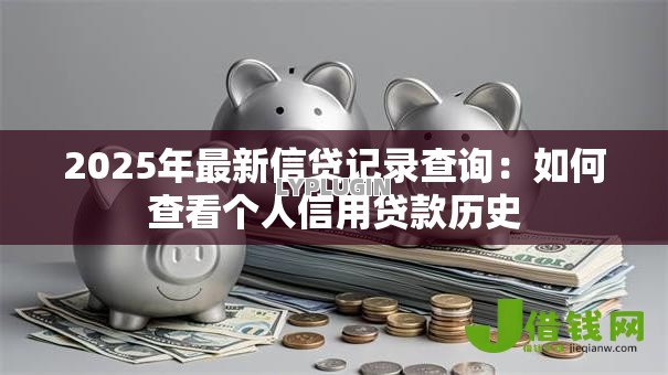2025年最新信贷记录查询：如何查看个人信用贷款历史