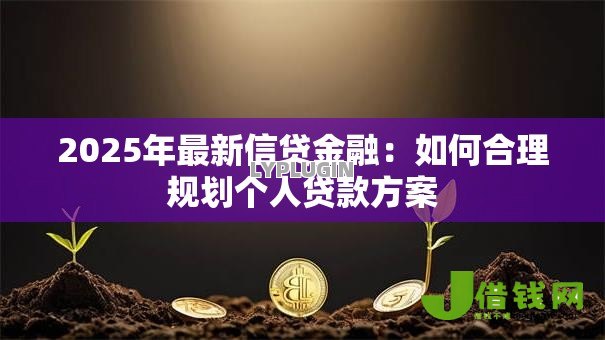2025年最新信贷金融:如何合理规划个人贷款方案 2025年最新信贷金融:如何合理规划个人贷款方案