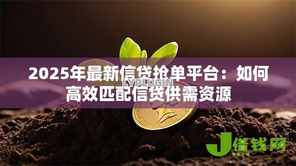 2025年最新信贷抢单平台:如何高效匹配信贷供需资源 2025年最新信贷抢单平台:如何高效匹配信贷供需资源