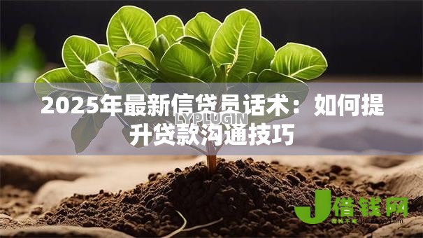 2025年最新信贷员话术：如何提升贷款沟通技巧