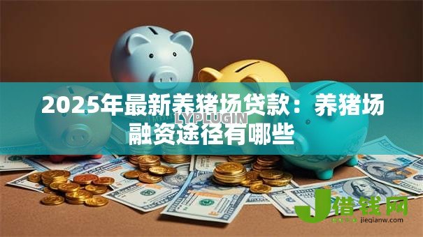 2025年最新养猪场贷款：养猪场融资途径有哪些