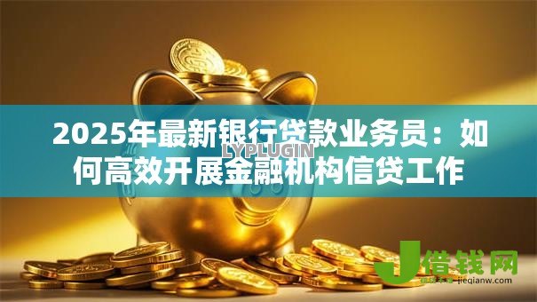 2025年最新银行贷款业务员:如何高效开展金融机构信贷工作 2025年最新银行贷款业务员:如何高效开展金融机构信贷工作