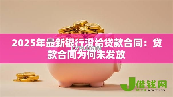 2025年最新银行没给贷款合同：贷款合同为何未发放