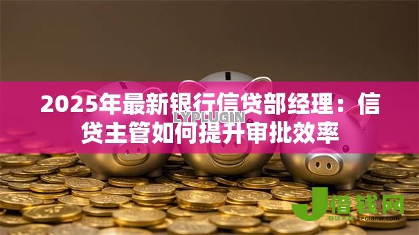 2025年最新银行信贷部经理：信贷主管如何提升审批效率