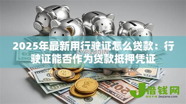 2025年最新用行驶证怎么贷款：行驶证能否作为贷款抵押凭证