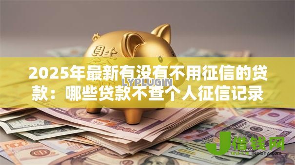 2025年最新有没有不用征信的贷款:哪些贷款不查个人征信记录 2025年最新有没有不用征信的贷款:哪些贷款不查个人征信记录