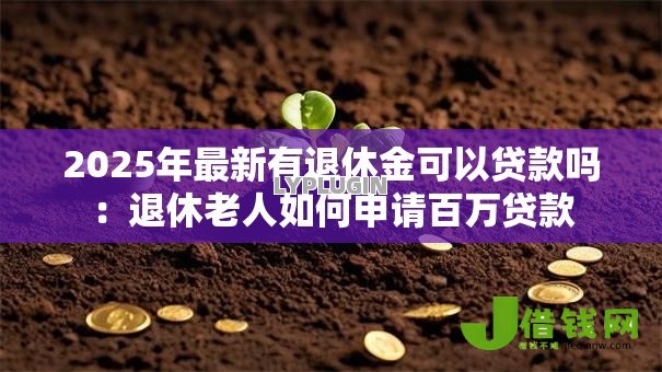 2025年最新有退休金可以贷款吗:退休老人如何申请百万贷款 2025年最新有退休金可以贷款吗:退休老人如何申请百万贷款