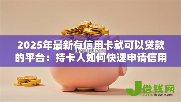 2025年最新有信用卡就可以贷款的平台：持卡人如何快速申请信用贷