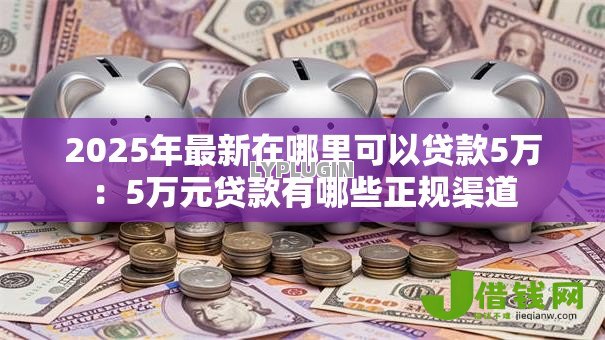 2025年最新在哪里可以贷款5万：5万元贷款有哪些正规渠道