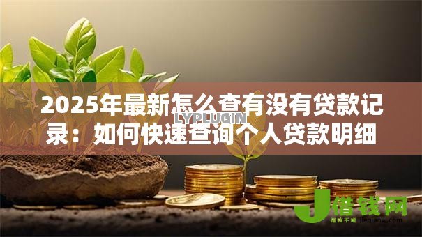 2025年最新怎么查有没有贷款记录:如何快速查询个人贷款明细 2025年最新怎么查有没有贷款记录:如何快速查询个人贷款明细