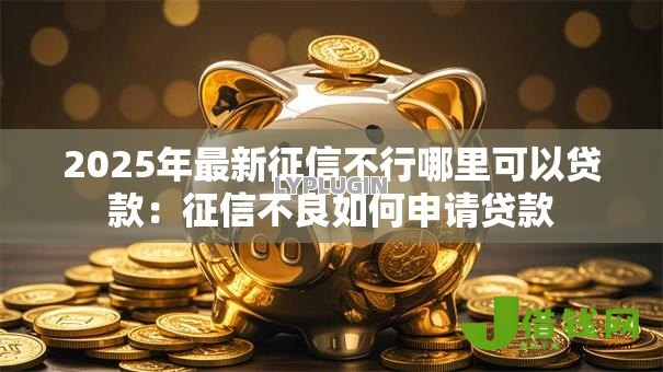 2025年最新征信不行哪里可以贷款：征信不良如何申请贷款