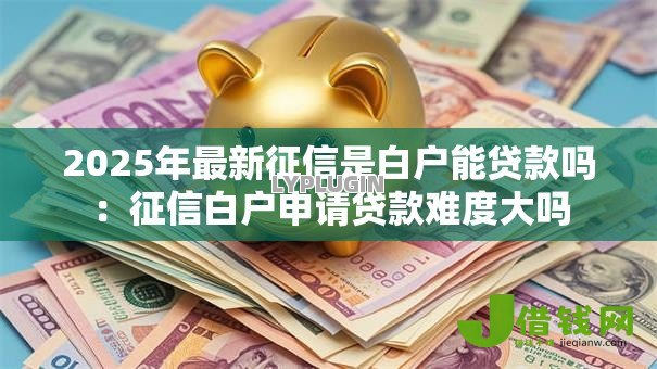 2025年最新征信是白户能贷款吗:征信白户申请贷款难度大吗 2025年最新征信是白户能贷款吗:征信白户申请贷款难度大吗
