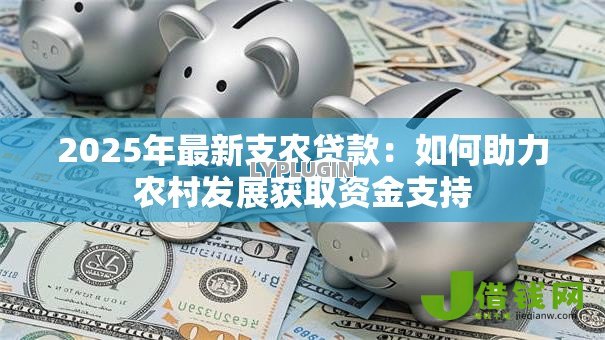 2025年最新支农贷款:如何助力农村发展获取资金支持 2025年最新支农贷款:如何助力农村发展获取资金支持