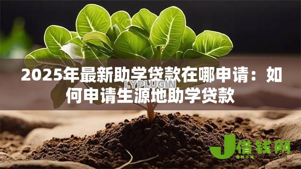 2025年最新助学贷款在哪申请:如何申请生源地助学贷款 2025年最新助学贷款在哪申请:如何申请生源地助学贷款