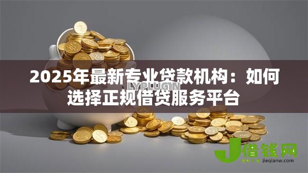 2025年最新专业贷款机构：如何选择正规借贷服务平台