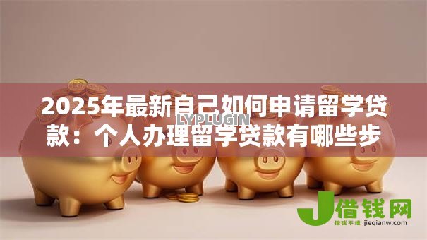 2025年最新自己如何申请留学贷款：个人办理留学贷款有哪些步骤