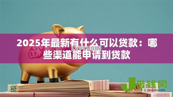 2025年最新有什么可以贷款：哪些渠道能申请到贷款