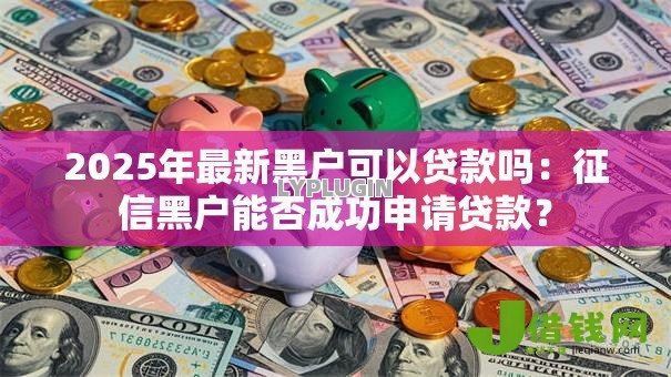 2025年最新黑户可以贷款吗：征信黑户能否成功申请贷款？