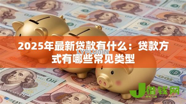 2025年最新贷款有什么:贷款方式有哪些常见类型 2025年最新贷款有什么:贷款方式有哪些常见类型