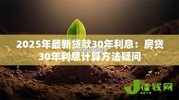 2025年最新贷款30年利息：房贷30年利息计算方法疑问