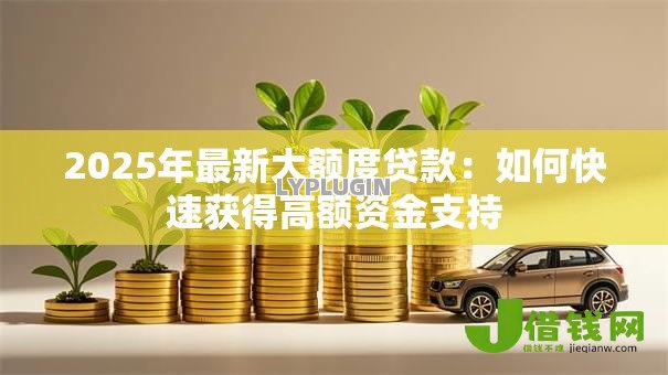 2025年最新大额度贷款：如何快速获得高额资金支持