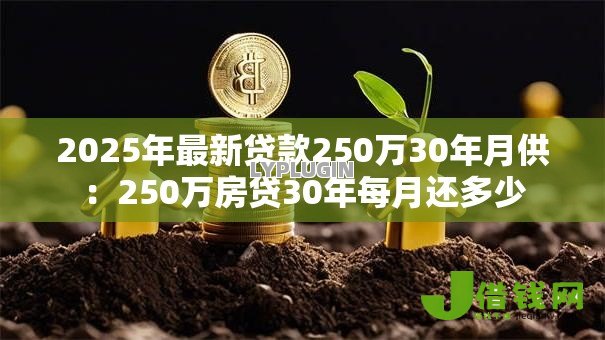 2025年最新贷款250万30年月供：250万房贷30年每月还多少