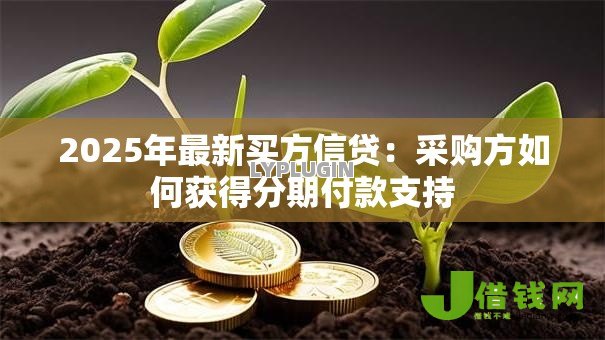 2025年最新买方信贷:采购方如何获得分期付款支持 2025年最新买方信贷:采购方如何获得分期付款支持