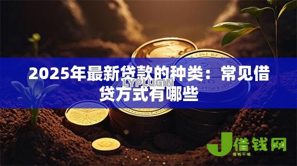 2025年最新贷款的种类:常见借贷方式有哪些 2025年最新贷款的种类:常见借贷方式有哪些