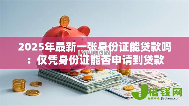 2025年最新一张身份证能贷款吗：仅凭身份证能否申请到贷款