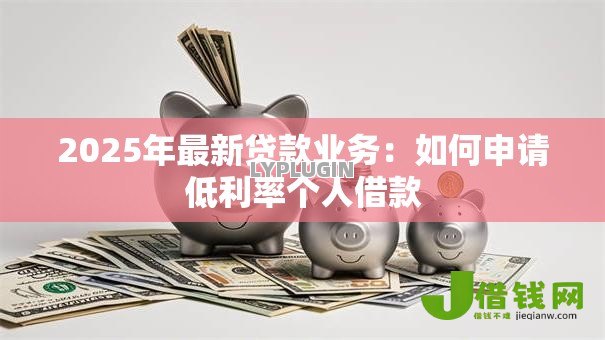 2025年最新贷款业务：如何申请低利率个人借款