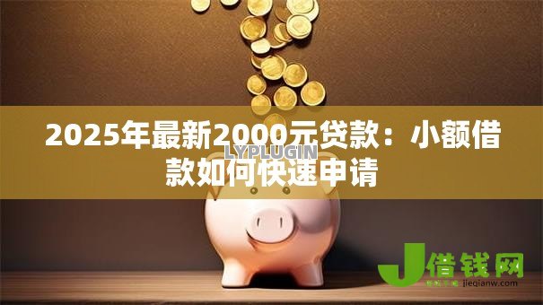 2025年最新2000元贷款：小额借款如何快速申请
