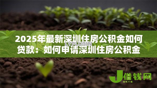 2025年最新深圳住房公积金如何贷款：如何申请深圳住房公积金贷款