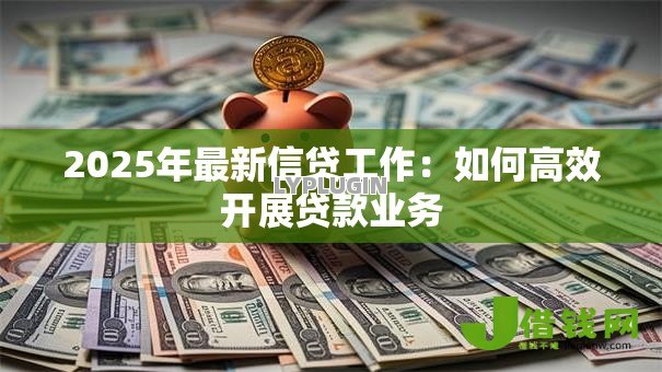 2025年最新信贷工作：如何高效开展贷款业务