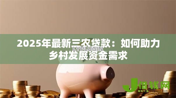 2025年最新三农贷款：如何助力乡村发展资金需求