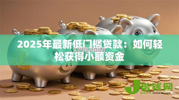 2025年最新低门槛贷款：如何轻松获得小额资金