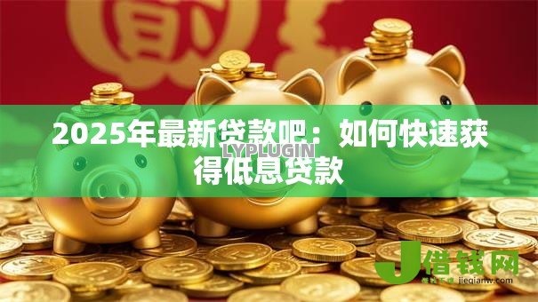 2025年最新贷款吧：如何快速获得低息贷款