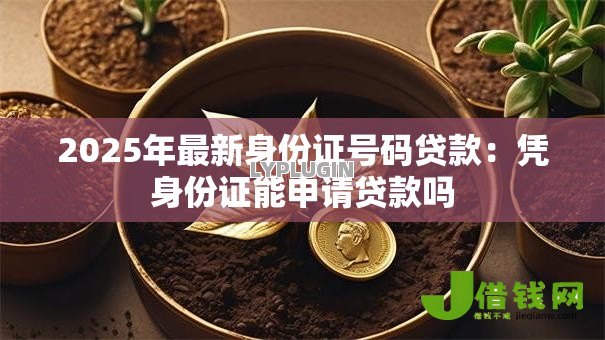 2025年最新身份证号码贷款:凭身份证能申请贷款吗 2025年最新身份证号码贷款:凭身份证能申请贷款吗